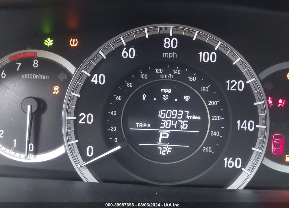 2016 HONDA ACCORD EX-L V-6 VIN: 1HGCR3F89GA032159