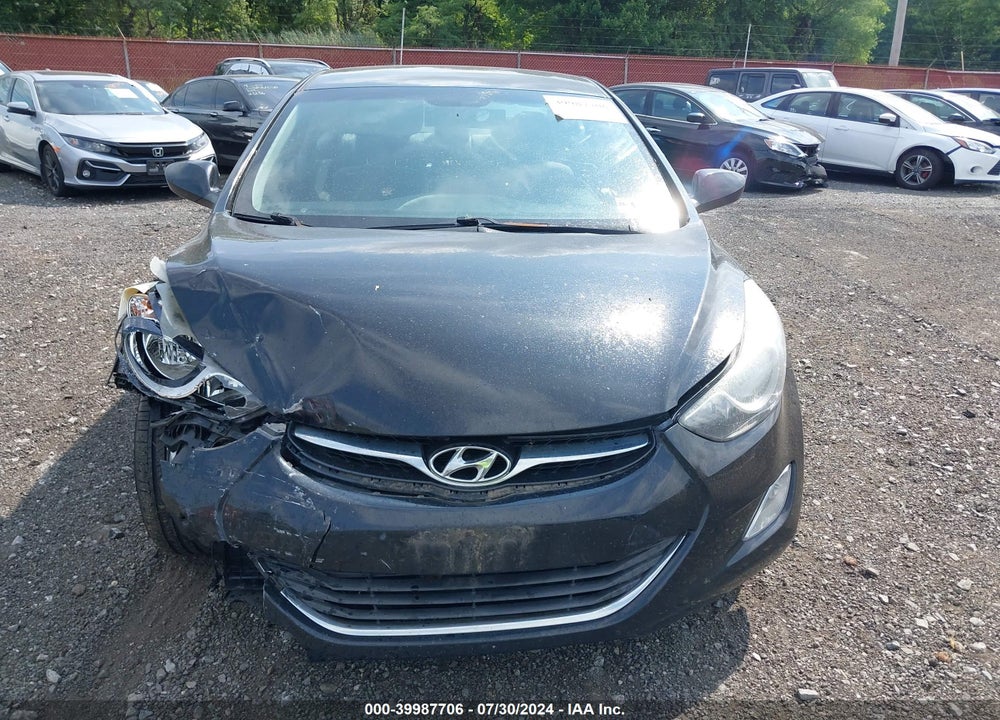 2013 HYUNDAI ELANTRA GLS VIN: 5NPDH4AE6DH168200