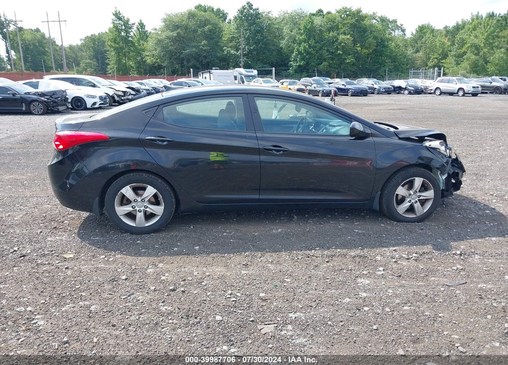 2013 HYUNDAI ELANTRA GLS VIN: 5NPDH4AE6DH168200