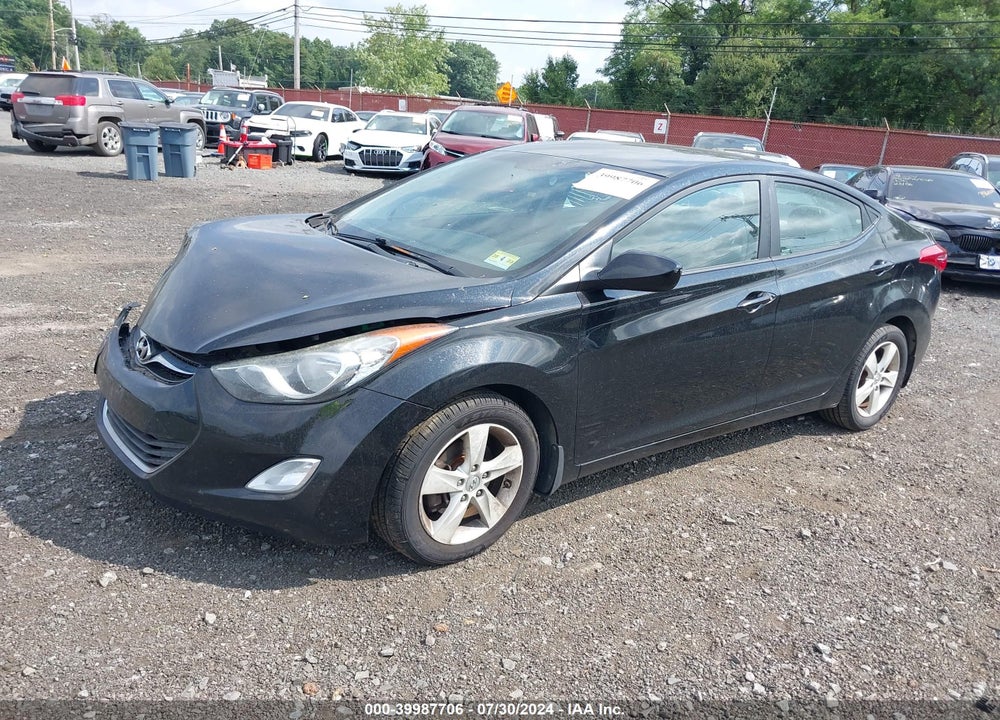 2013 HYUNDAI ELANTRA GLS VIN: 5NPDH4AE6DH168200
