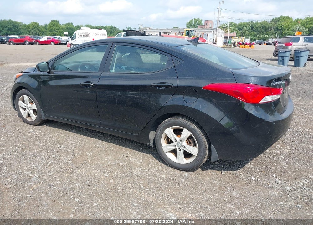 2013 HYUNDAI ELANTRA GLS VIN: 5NPDH4AE6DH168200