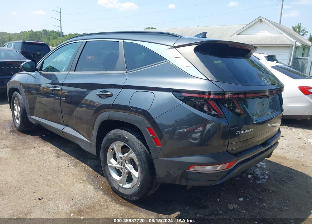 2022 HYUNDAI TUCSON SEL VIN: 5NMJB3AE8NH006310
