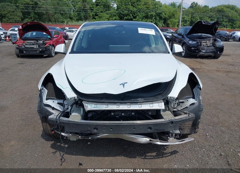 2023 TESLA MODEL Y AWD/LONG RANGE DUAL MOTOR ALL-WHEEL DRIVE VIN: 7SAYGDEE3PF614615