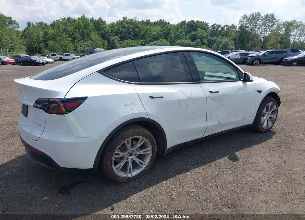 2023 TESLA MODEL Y AWD/LONG RANGE DUAL MOTOR ALL-WHEEL DRIVE VIN: 7SAYGDEE3PF614615