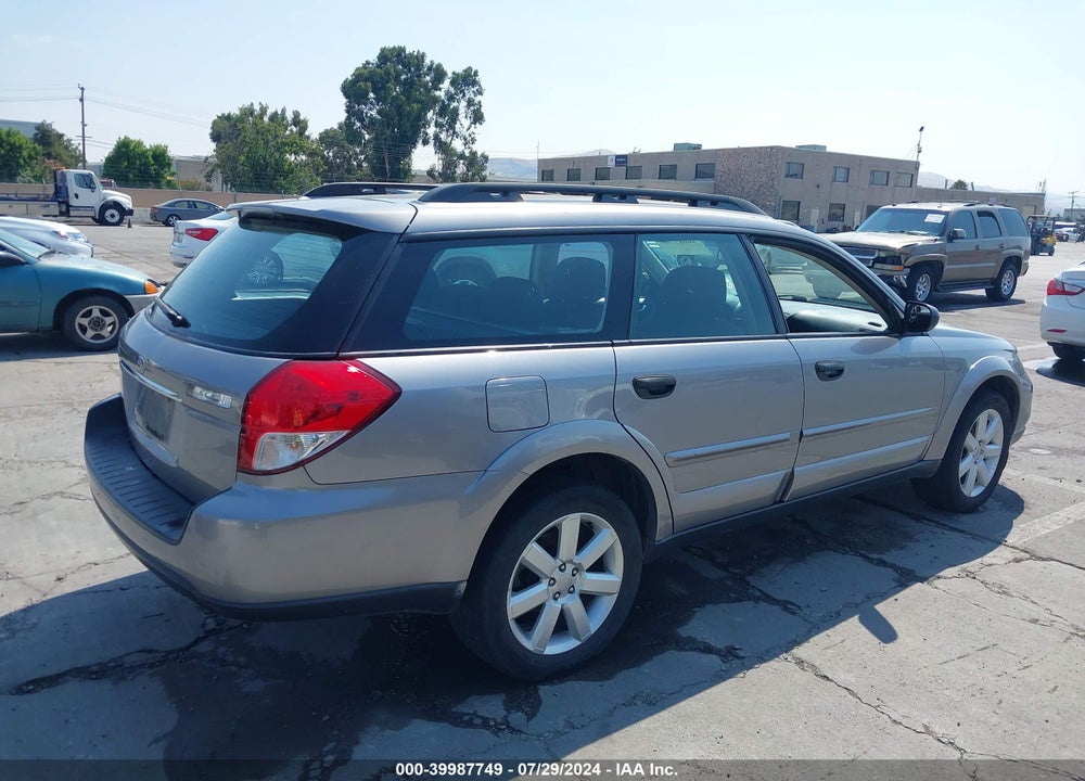 2008 SUBARU OUTBACK VIN: 4S4BP60C287355557