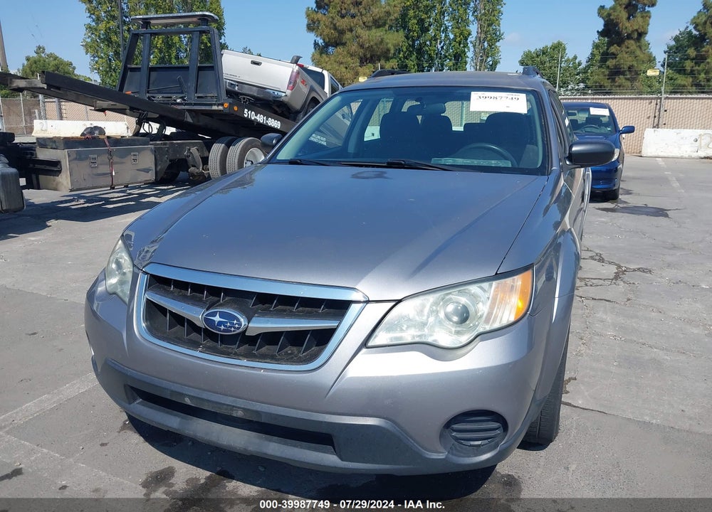 2008 SUBARU OUTBACK VIN: 4S4BP60C287355557