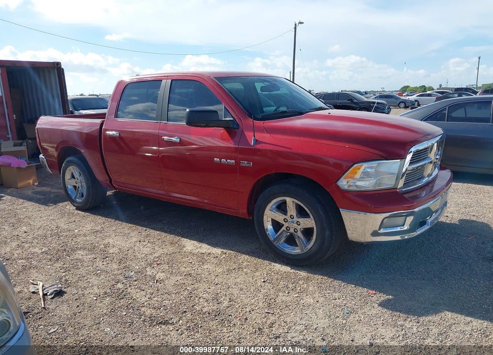 2009 DODGE RAM 1500 SLT/SPORT/TRX VIN: 1D3HB13T59S747739