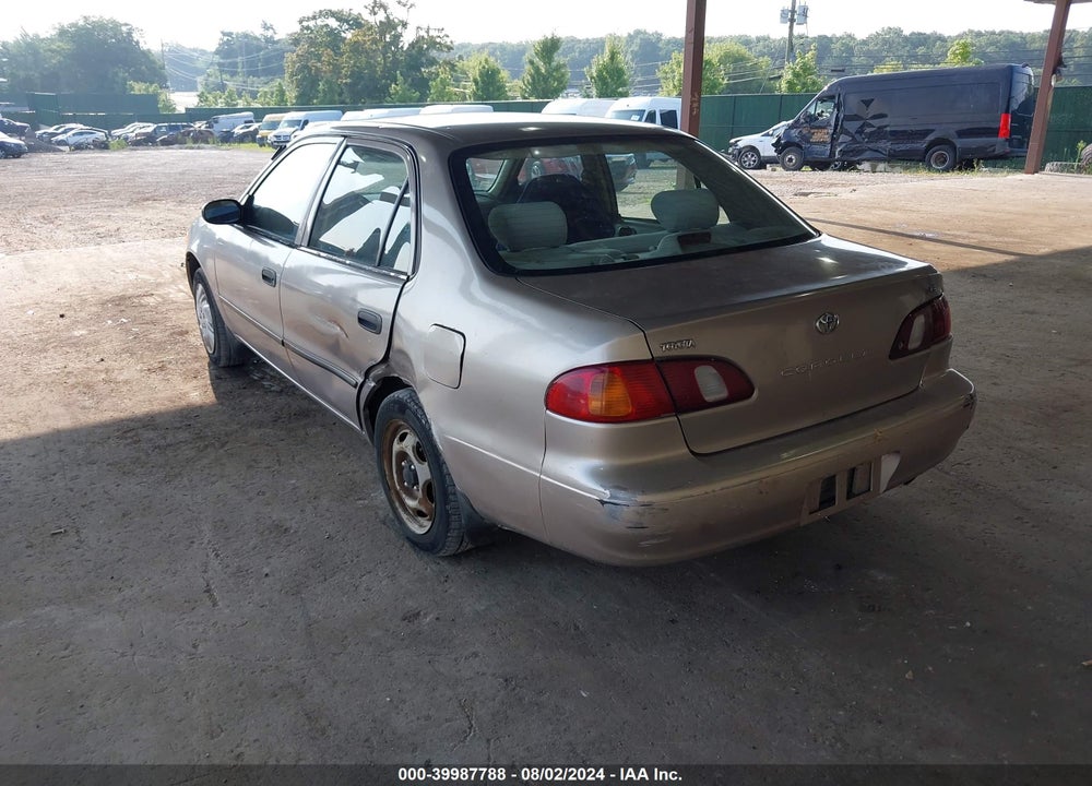 2000 TOYOTA COROLLA VE VIN: 2T1BR12E6YC310846
