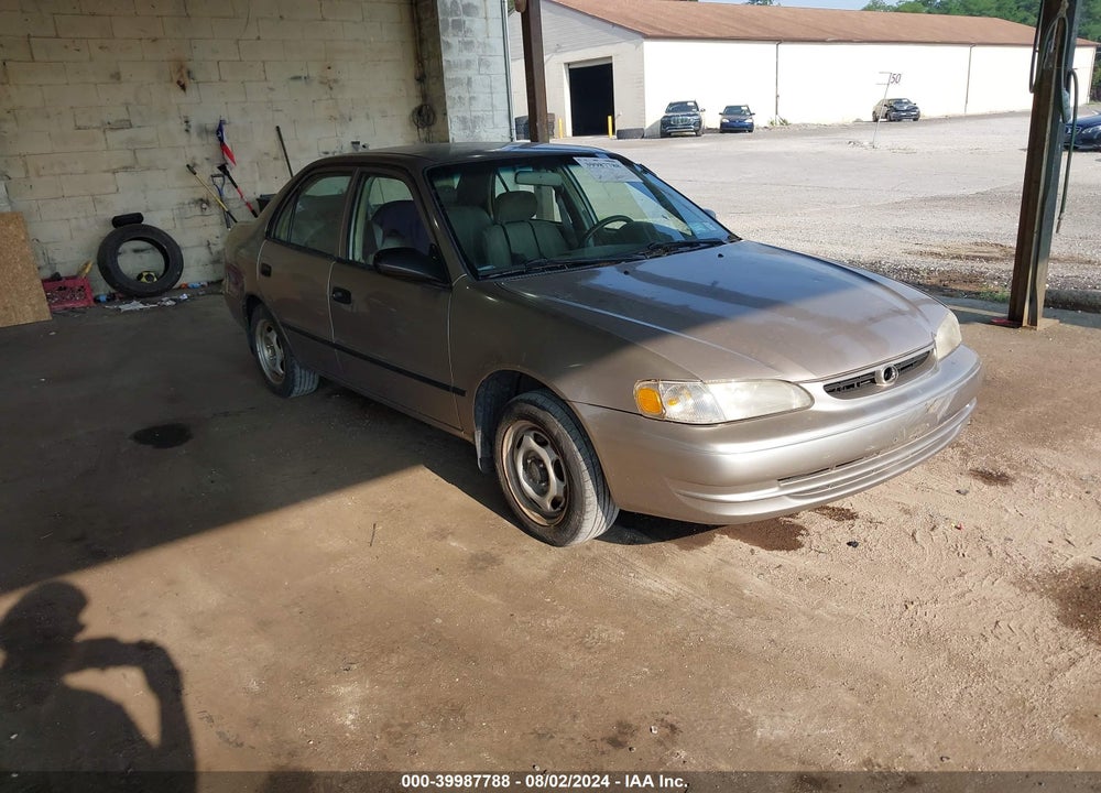 2000 TOYOTA COROLLA VE VIN: 2T1BR12E6YC310846