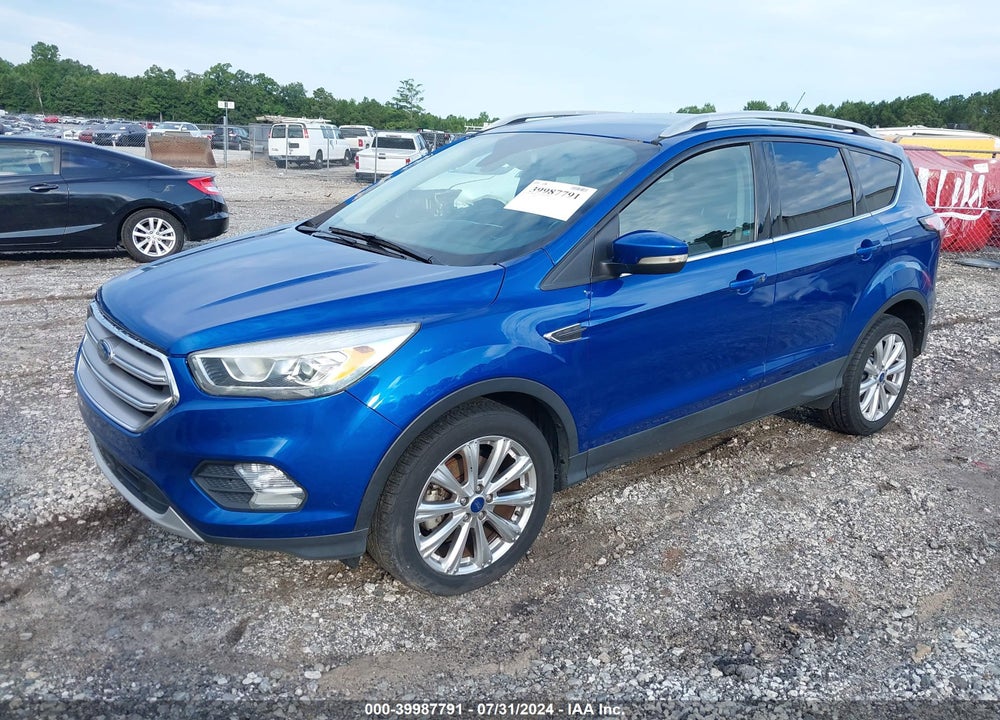 2017 FORD ESCAPE TITANIUM VIN: 1FMCU0JD5HUC60347