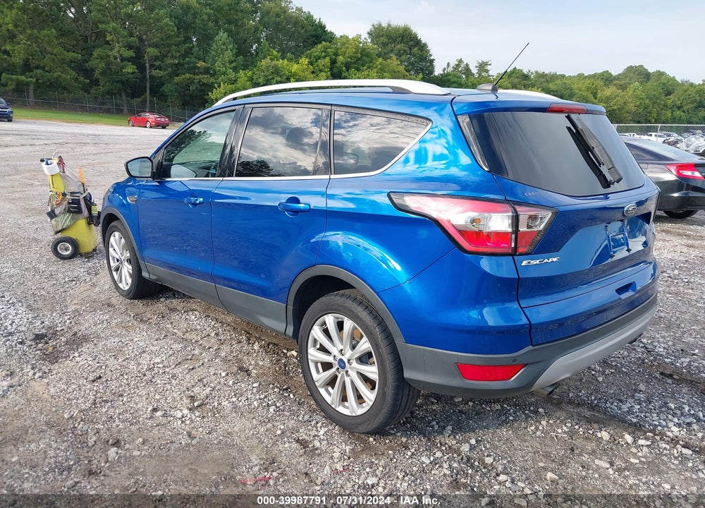 2017 FORD ESCAPE TITANIUM VIN: 1FMCU0JD5HUC60347