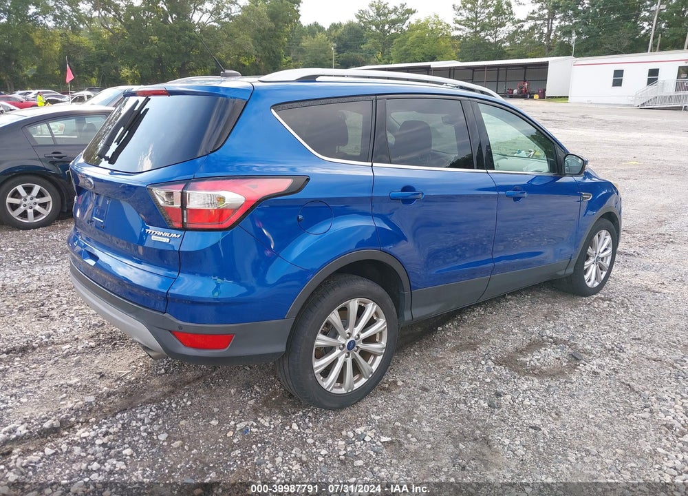 2017 FORD ESCAPE TITANIUM VIN: 1FMCU0JD5HUC60347