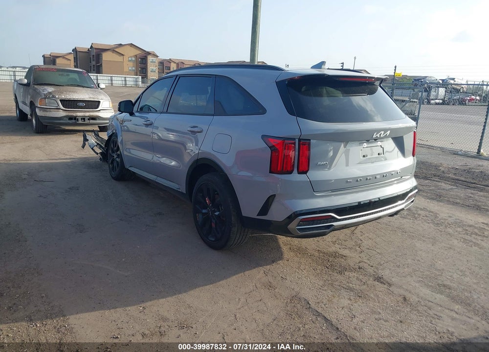 2022 KIA SORENTO SX VIN: 5XYRKDLF9NG091523