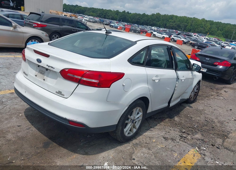 2016 FORD FOCUS VIN: 1FADP3F28GL276481