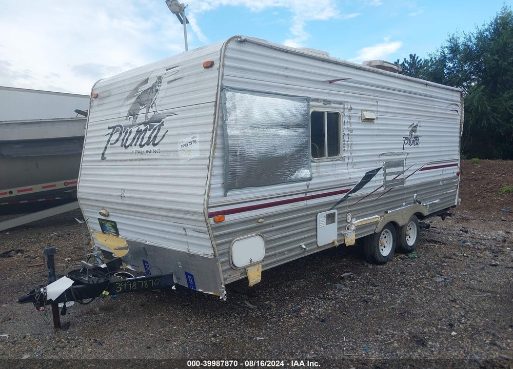 2006 PALOMINO BY FOREST R PUMA SERIES M-19FS VIN: 1PAT64U256P004262
