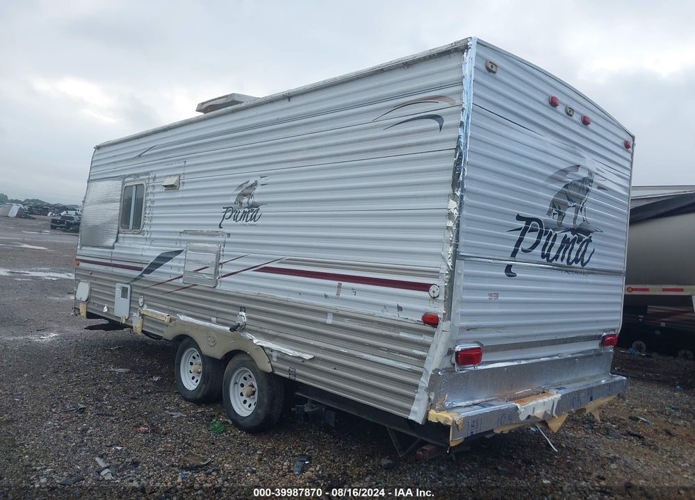 2006 PALOMINO BY FOREST R PUMA SERIES M-19FS VIN: 1PAT64U256P004262