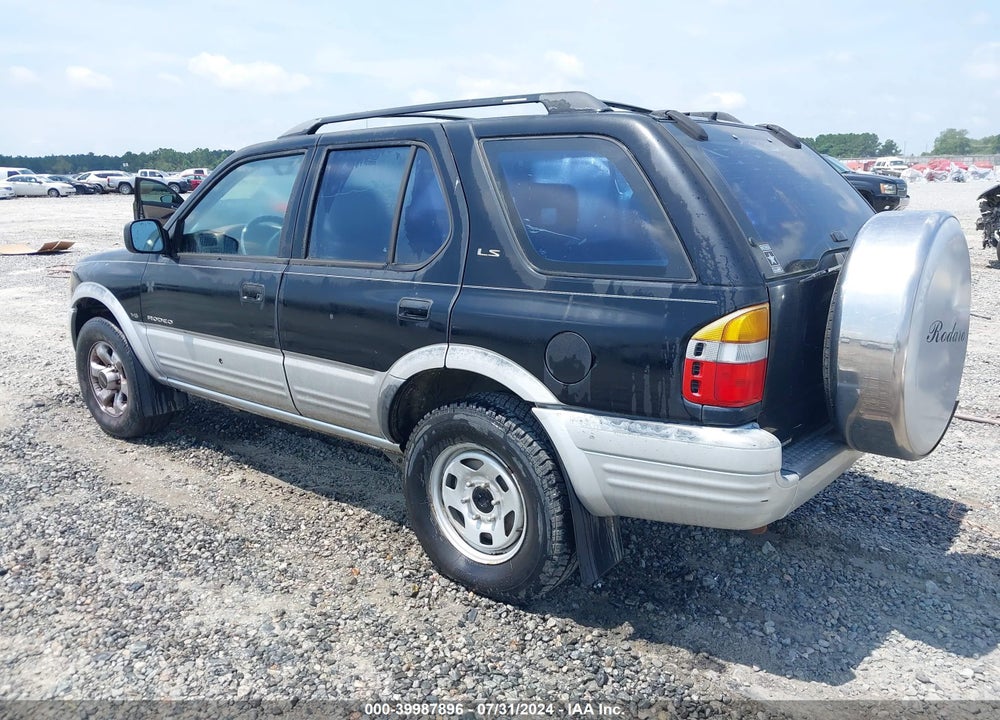 1999 ISUZU RODEO LS/LSE/S 3.2L VIN: 4S2CK58W3X4325505