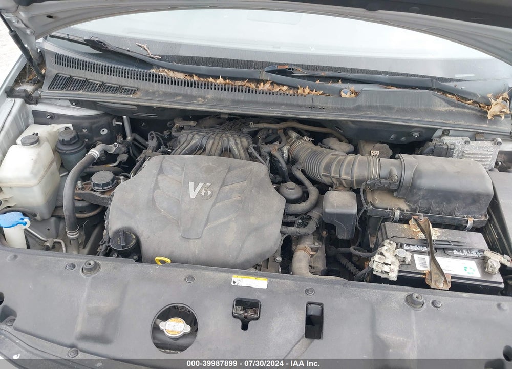 2012 KIA SEDONA LX VIN: KNDMG4C79C6461969
