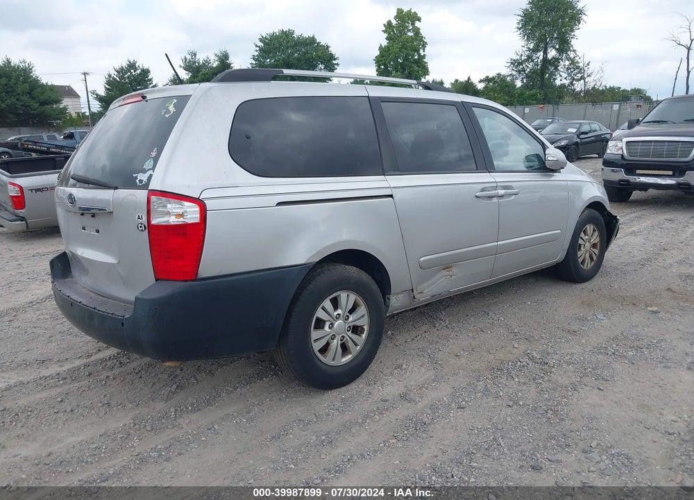2012 KIA SEDONA LX VIN: KNDMG4C79C6461969