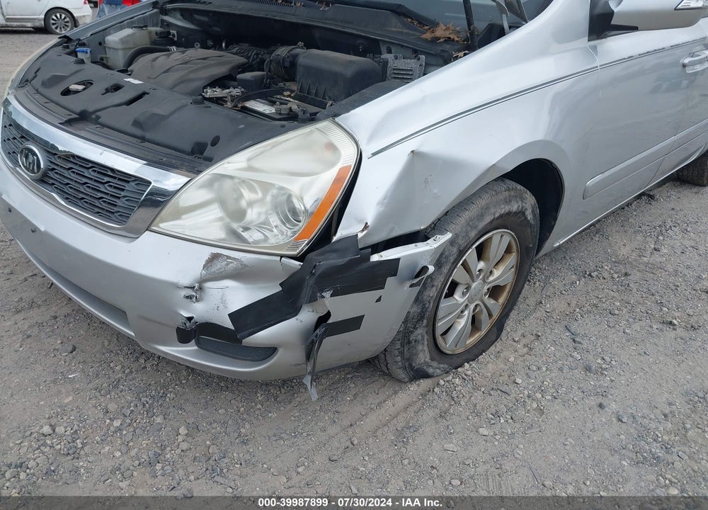 2012 KIA SEDONA LX VIN: KNDMG4C79C6461969