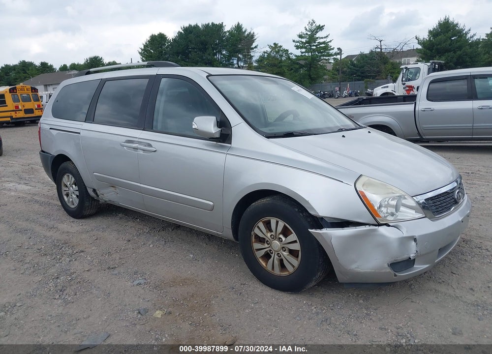 2012 KIA SEDONA LX VIN: KNDMG4C79C6461969