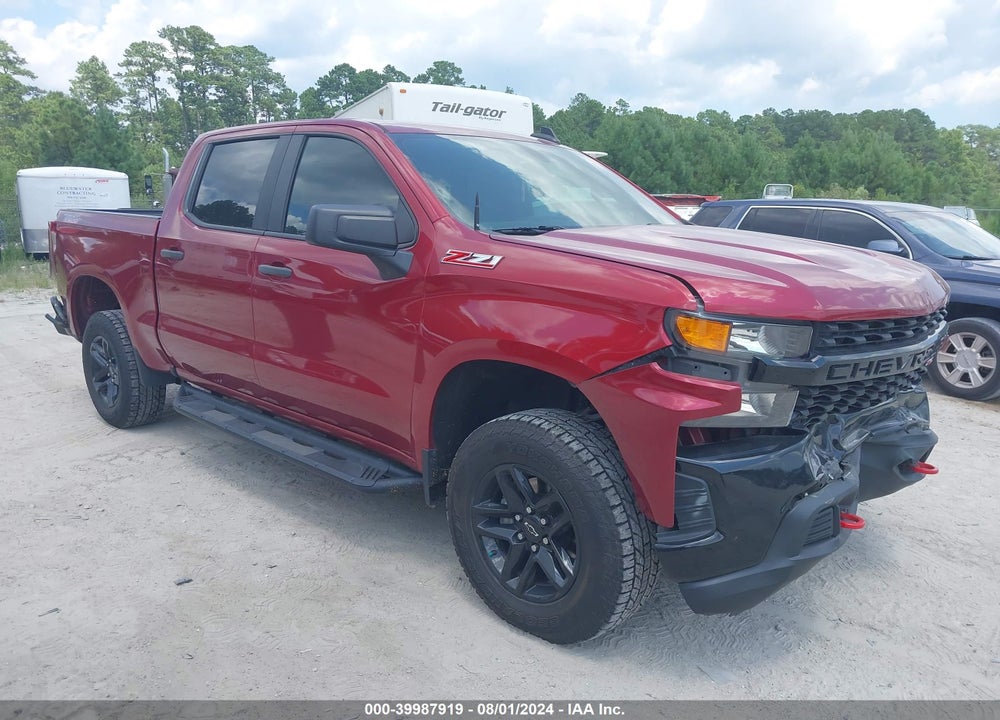 2020 CHEVROLET SILVERADO 1500 4WD SHORT BED CUSTOM TRAIL BOSS VIN: 1GCPYCEF8LZ118626