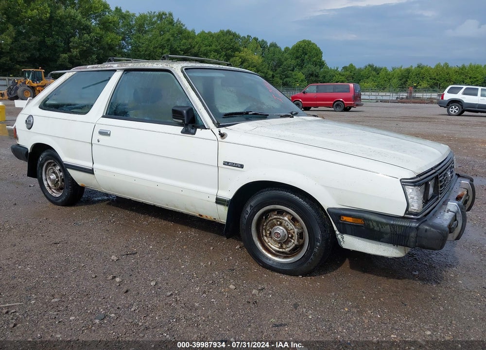 1984 SUBARU GL VIN: JF1AF43B7EC109297