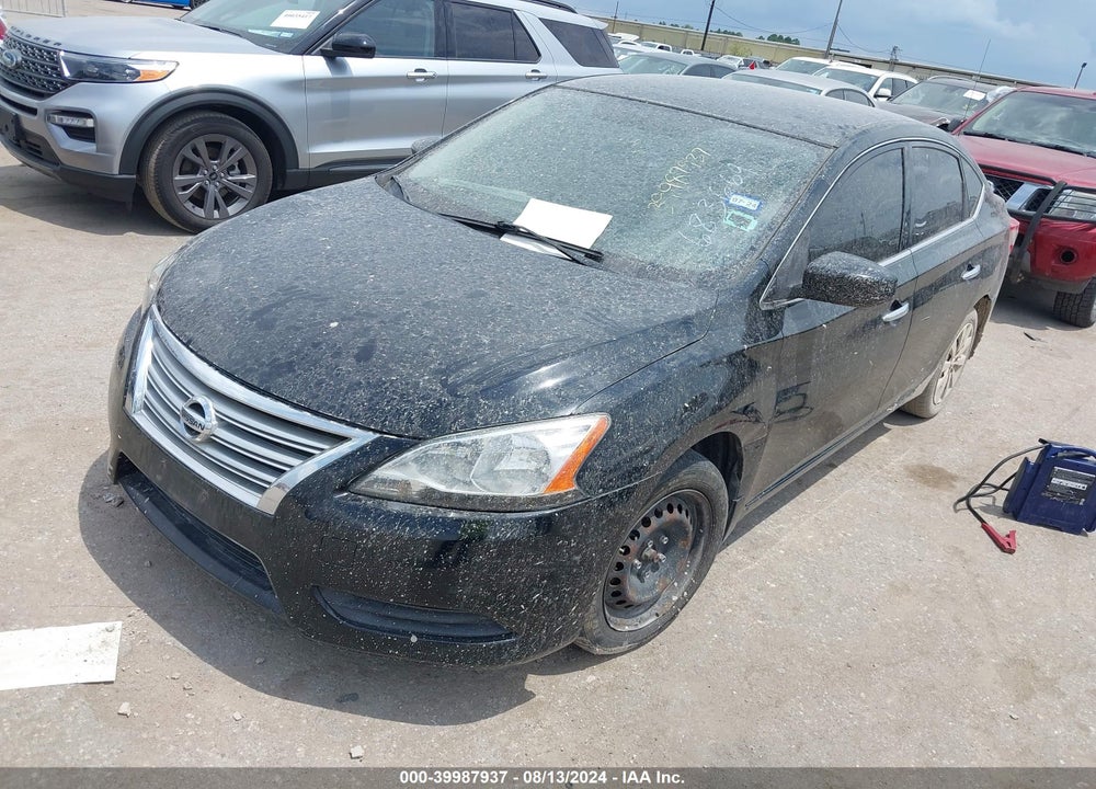 2015 NISSAN SENTRA SV VIN: 3N1AB7AP7FL683669