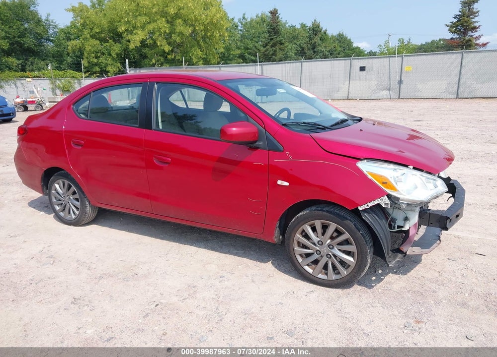 2018 MITSUBISHI MIRAGE G4 ES VIN: ML32F3FJ2JHF07399