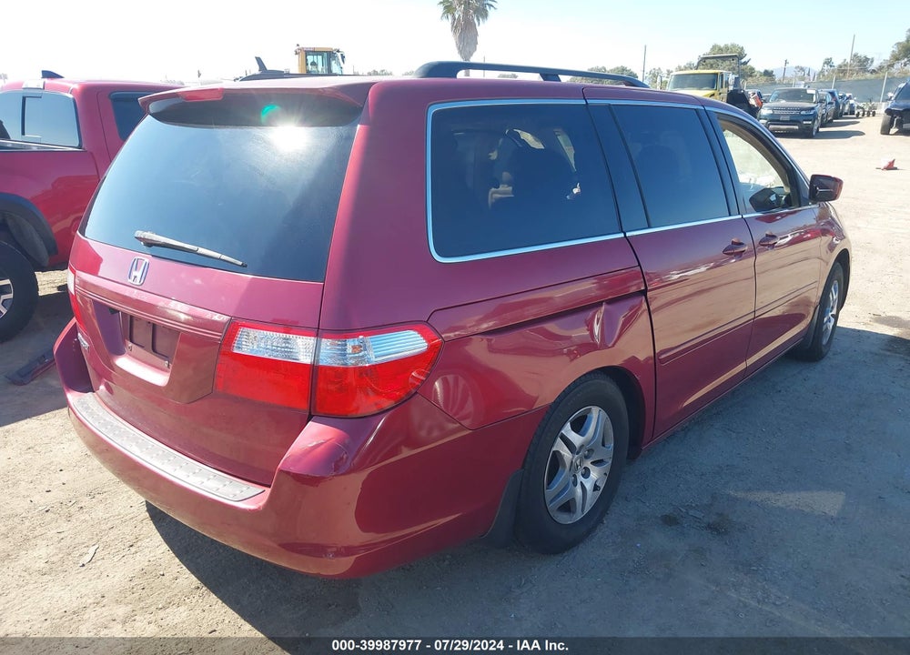 2006 HONDA ODYSSEY EX-L VIN: 5FNRL38676B426920