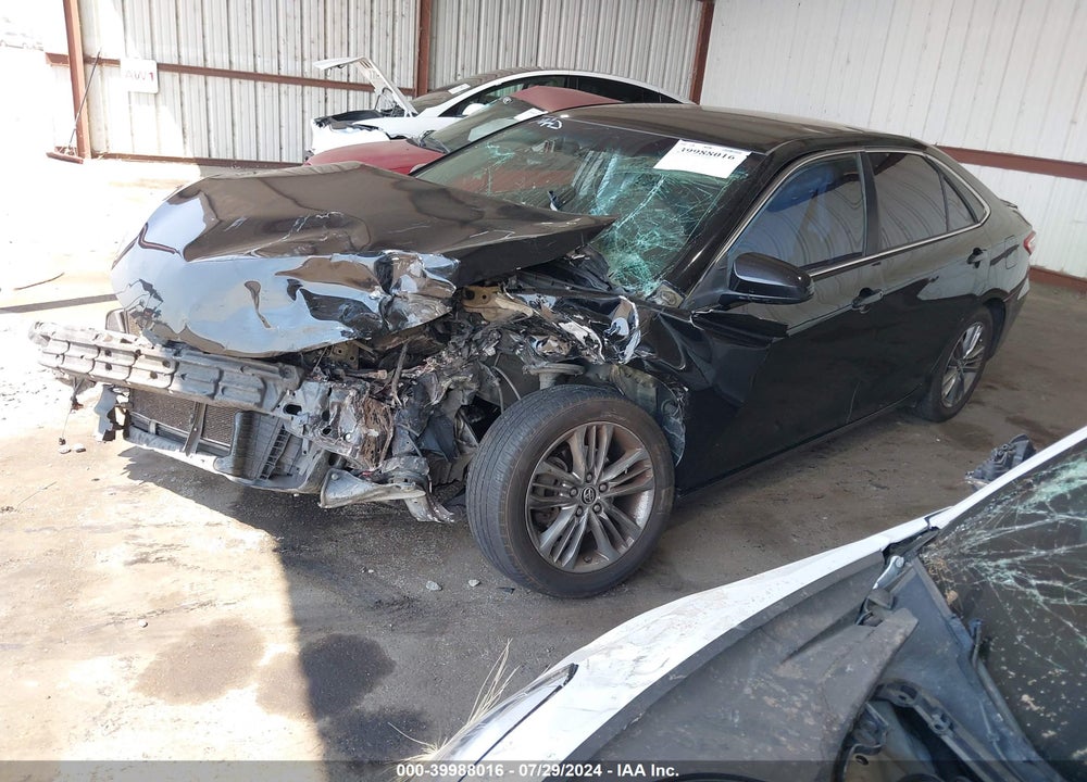 2016 TOYOTA CAMRY SE VIN: 4T1BF1FK4GU524885