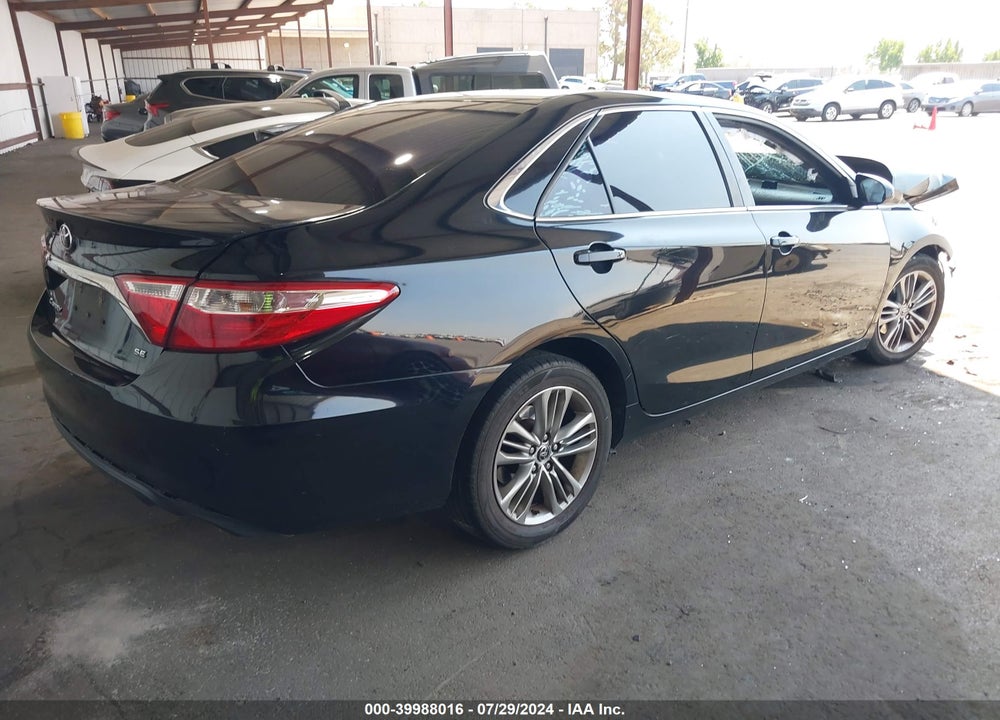 2016 TOYOTA CAMRY SE VIN: 4T1BF1FK4GU524885