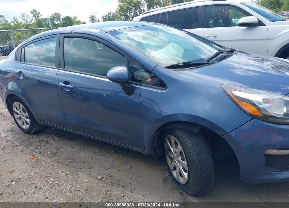 2016 KIA RIO LX VIN: KNADM4A30G6653440