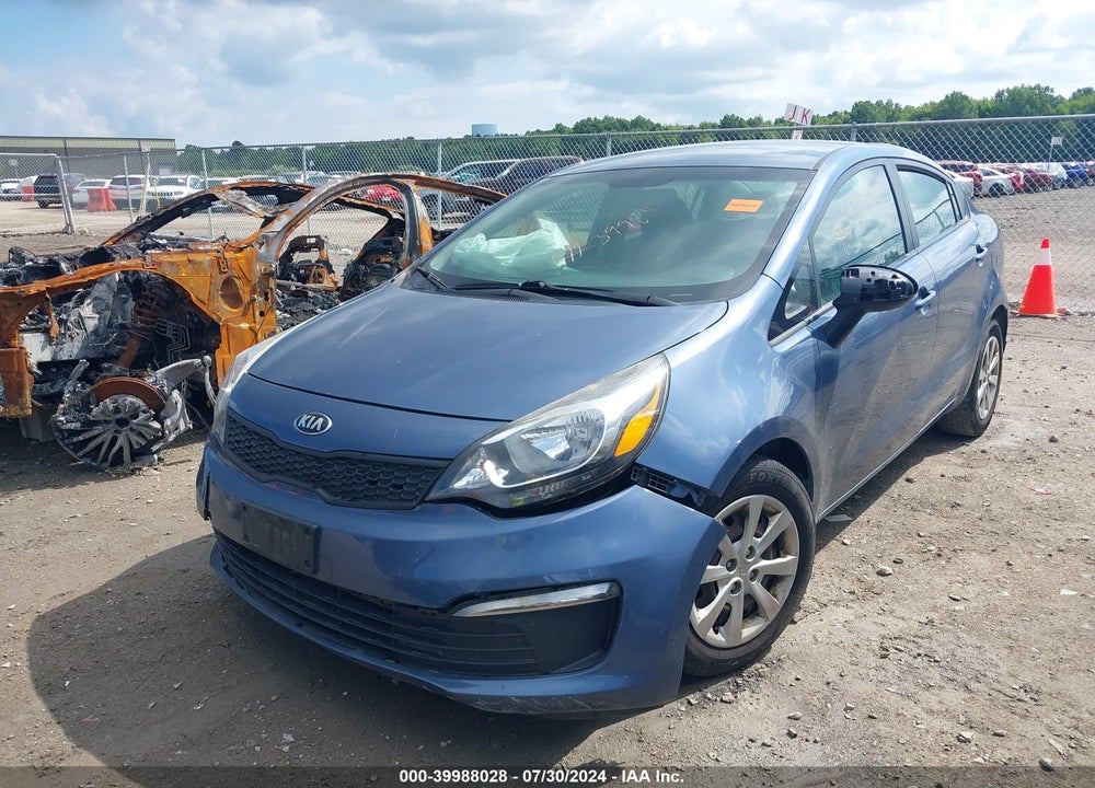 2016 KIA RIO LX VIN: KNADM4A30G6653440