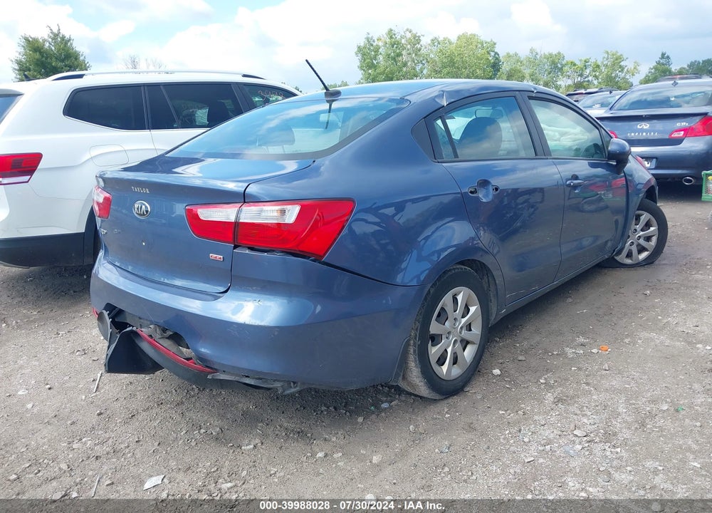 2016 KIA RIO LX VIN: KNADM4A30G6653440
