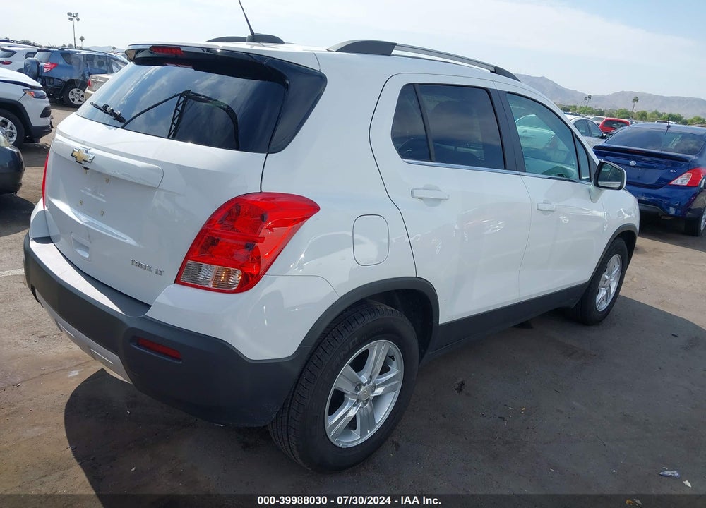 2016 CHEVROLET TRAX LT VIN: 3GNCJLSB5GL138681