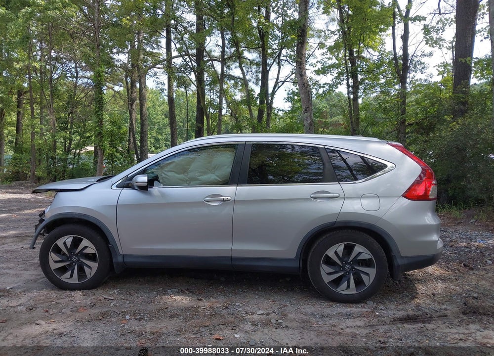 2015 HONDA CR-V TOURING VIN: 5J6RM3H93FL003458