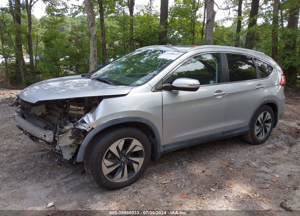 2015 HONDA CR-V TOURING VIN: 5J6RM3H93FL003458