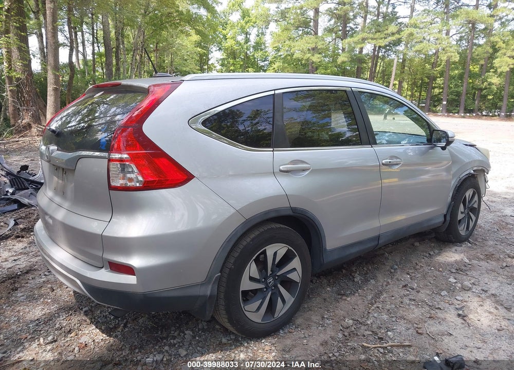 2015 HONDA CR-V TOURING VIN: 5J6RM3H93FL003458