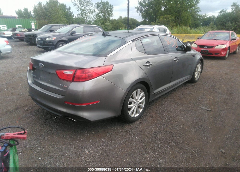 2015 KIA OPTIMA EX VIN: 5XXGN4A76FG369925
