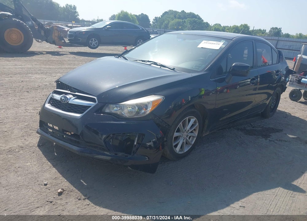 2012 SUBARU IMPREZA 2.0I PREMIUM VIN: JF1GJAB65CG024623