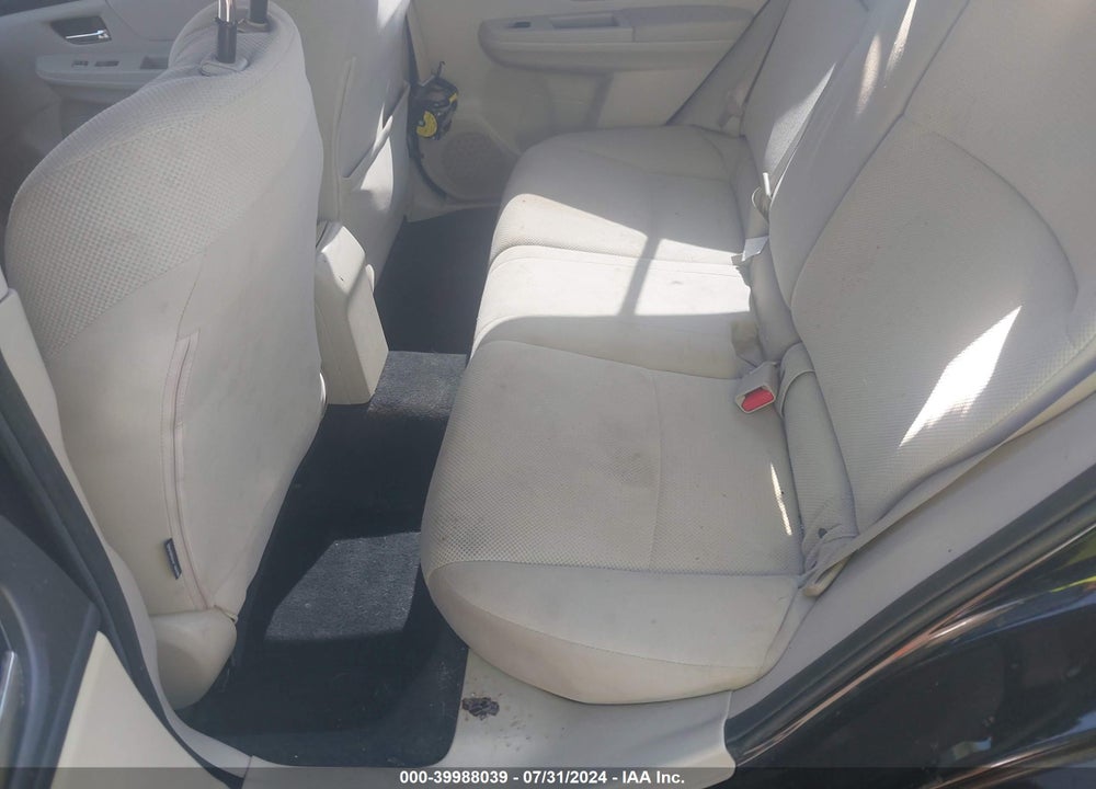 2012 SUBARU IMPREZA 2.0I PREMIUM VIN: JF1GJAB65CG024623