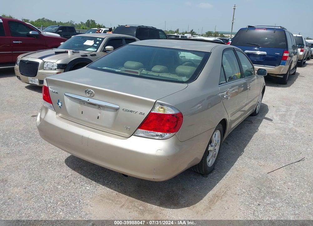 2005 TOYOTA CAMRY XLE V6 VIN: 4T1BF32K25U607097