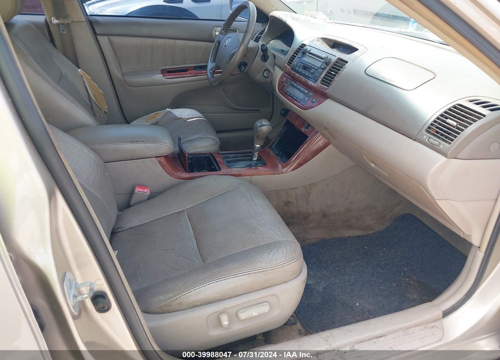 2005 TOYOTA CAMRY XLE V6 VIN: 4T1BF32K25U607097
