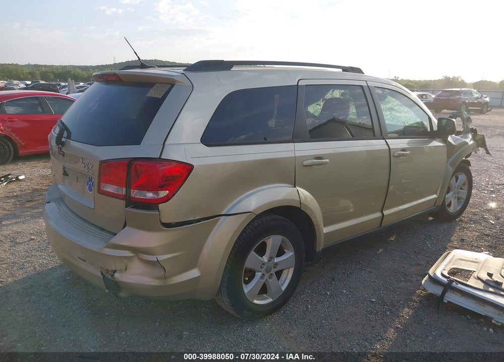 2011 DODGE JOURNEY VIN: 3D4PG4FB0BT567232