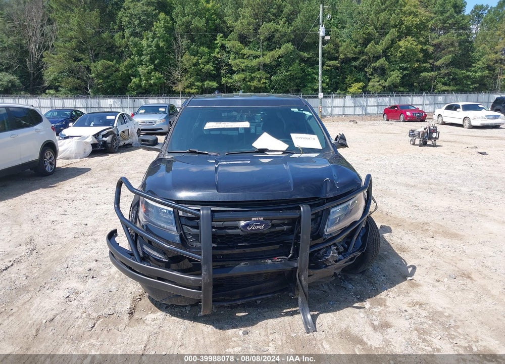 2019 FORD POLICE INTERCEPTOR UTILITY VIN: 1FM5K8AR2KGA30960