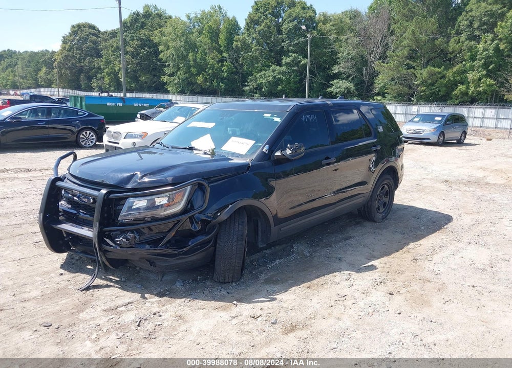 2019 FORD POLICE INTERCEPTOR UTILITY VIN: 1FM5K8AR2KGA30960