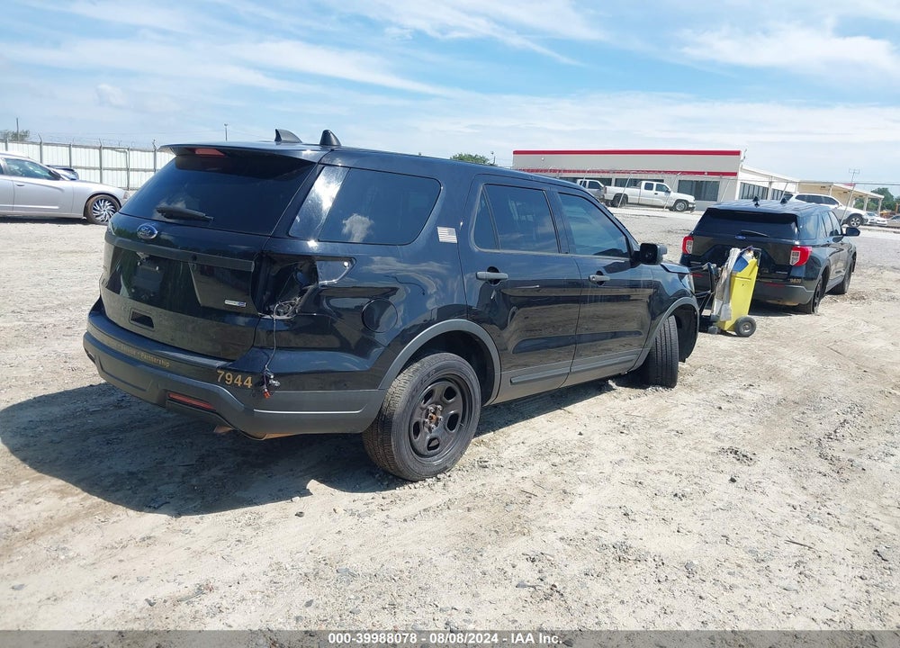 2019 FORD POLICE INTERCEPTOR UTILITY VIN: 1FM5K8AR2KGA30960