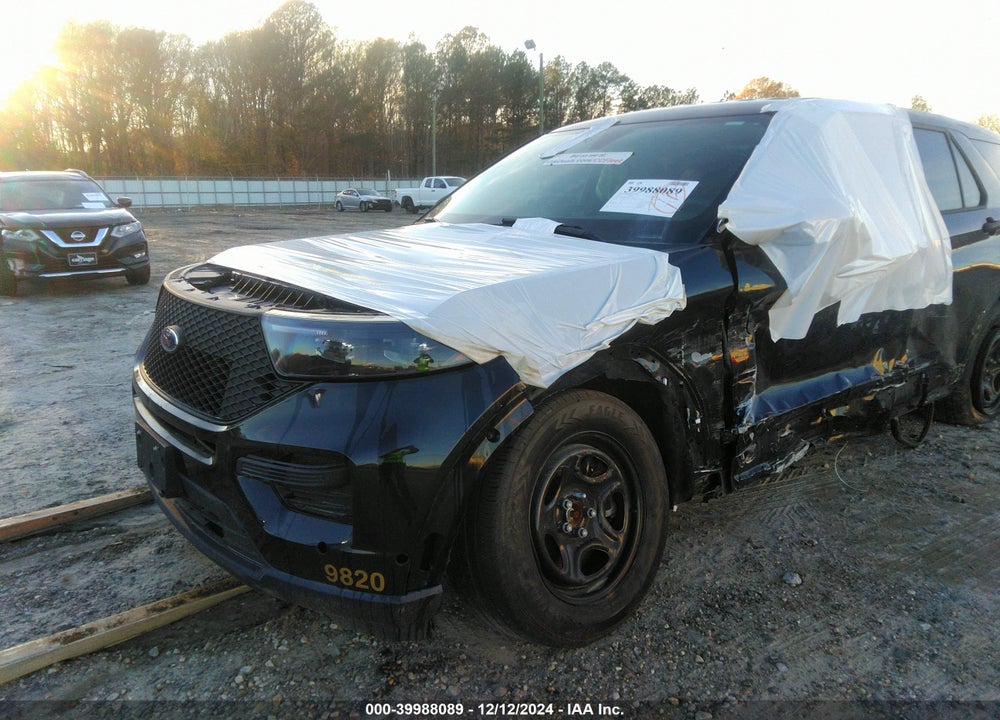 2020 FORD POLICE INTERCEPTOR UTILITY VIN: 1FM5K8AW9LGC14073