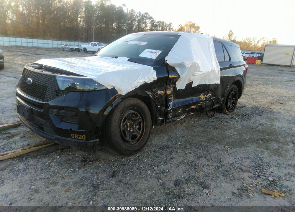 2020 FORD POLICE INTERCEPTOR UTILITY VIN: 1FM5K8AW9LGC14073